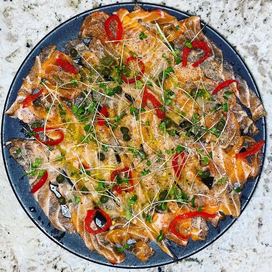 Salmon Carpaccio