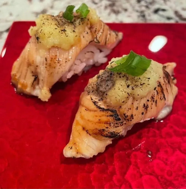 Aburi Hamachi Nigiri